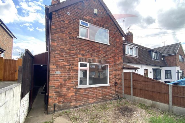 Thumbnail End terrace house for sale in Winster Drive, Thurmaston, Leicester