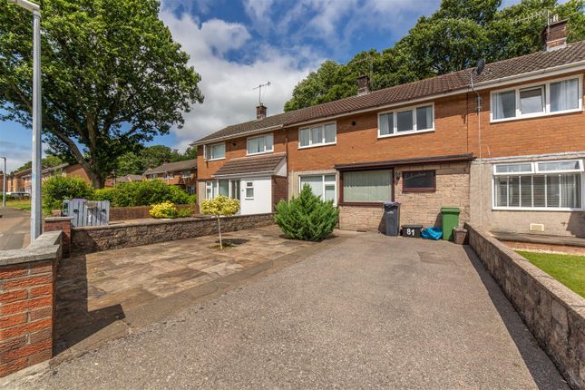 Terraced house for sale in Beaumaris Drive, Llanyravon, Cwmbran