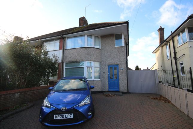 Thumbnail Semi-detached house to rent in Heywood Drive, Luton, Bedfordshire