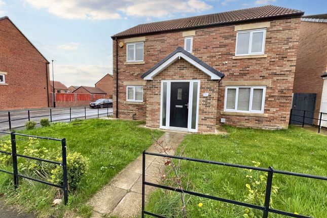 Thumbnail Detached house for sale in Moorfield Drive, Killingworth Village, Newcastle Upon Tyne