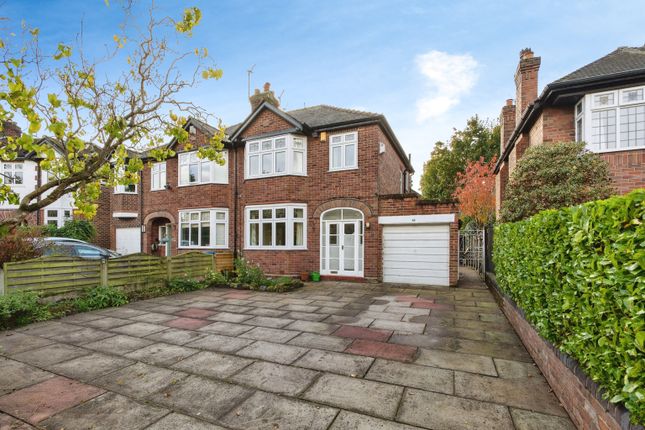 Semi-detached house for sale in Alexandra Road, Stockton Heath, Warrington, Cheshire