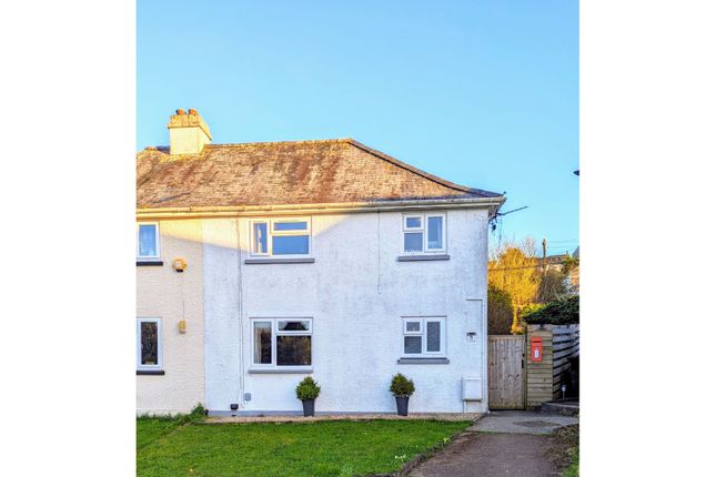 Semi-detached house for sale in The Crescent, Saltash