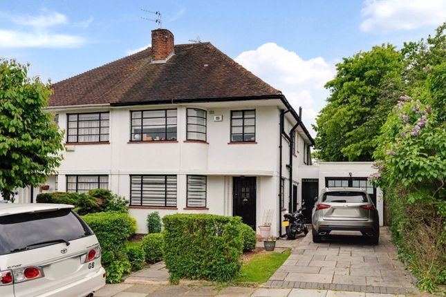 Thumbnail Semi-detached house for sale in Hutchings Walk, Hampstead Garden Suburb, London