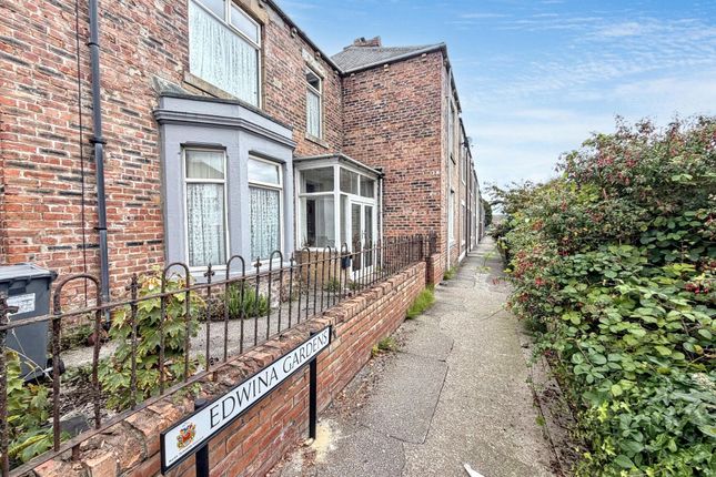 3-bed terraced on 1, Edwina Gardens, North Shields, £140,000