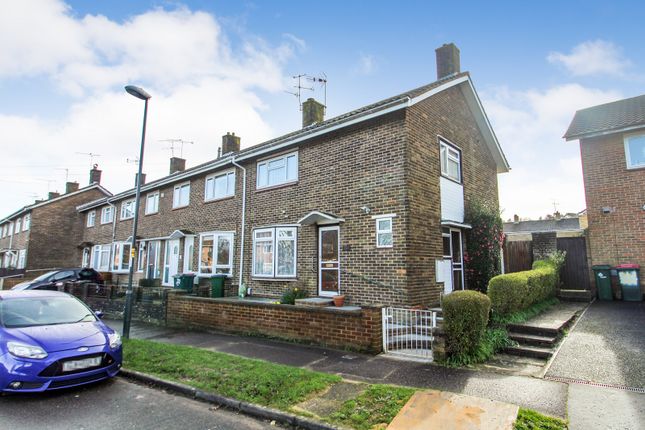 End terrace house for sale in Winchester Road, Crawley, West Sussex.