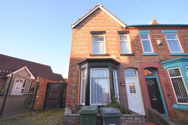 Thumbnail End terrace house to rent in Rosebery Grove, Birkenhead