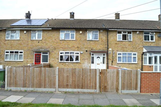 Thumbnail End terrace house to rent in Throwley Close, Abbey Wood