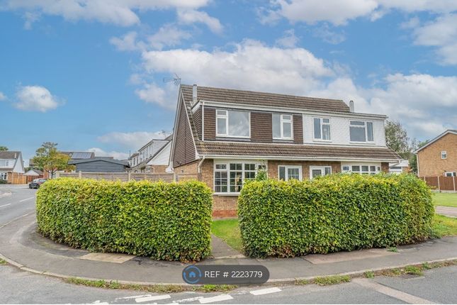 Thumbnail Semi-detached house to rent in Conway Drive, Shepshed, Loughborough