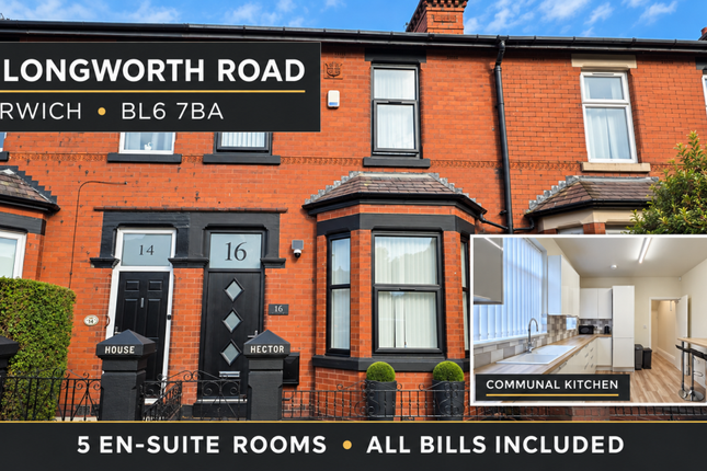 1-bed flat on 16, Longworth Road, Bolton, £595/mo