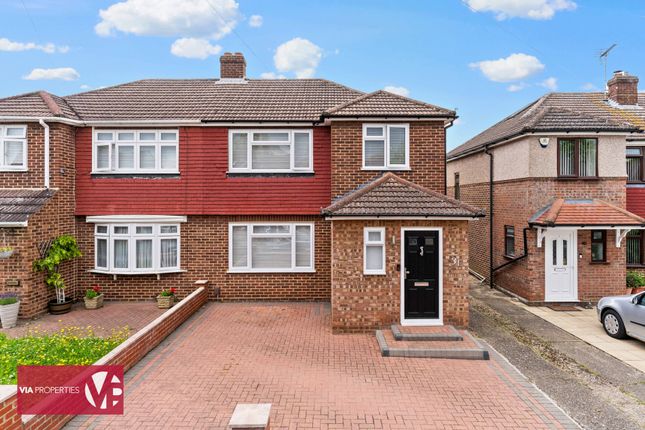 Thumbnail Semi-detached house for sale in Bullwell Crescent, Waltham Cross