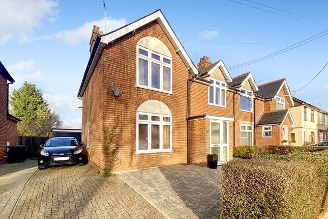 Semi-detached house for sale in Onehouse Road, Stowmarket