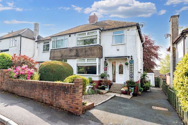 Thumbnail Semi-detached house for sale in Haigh Wood Crescent, Cookridge, Leeds