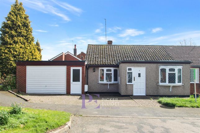 Thumbnail Semi-detached bungalow for sale in Pipers End, Wolvey, Hinckley