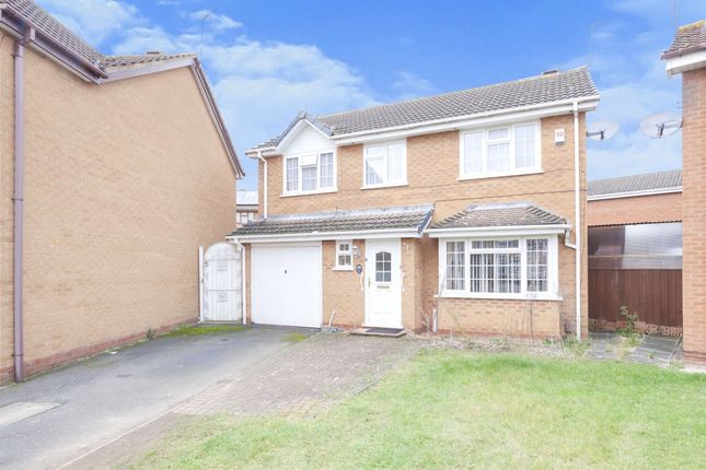 Thumbnail Detached house for sale in Peldon Close, Leicester