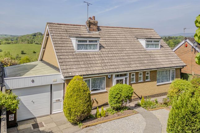 Thumbnail Detached bungalow for sale in Ladderedge, Leek, Staffordshire