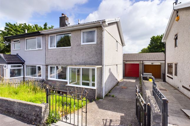 Thumbnail Semi-detached house for sale in Brecon Close, Aberdare, Rhondda Cynon Taff
