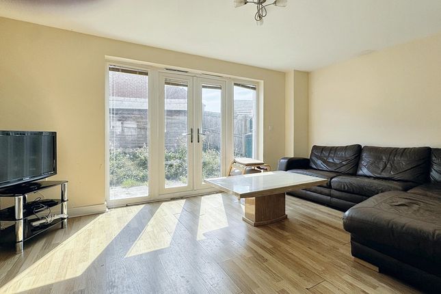 Bright And Spacious Living Room With Large Windows...