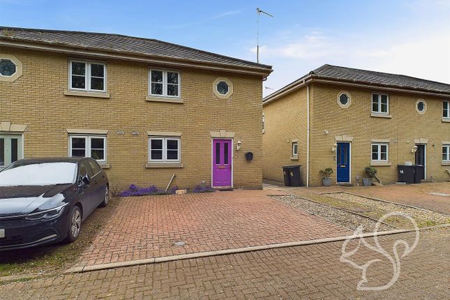 Thumbnail Semi-detached house for sale in The Osiers, Stowmarket