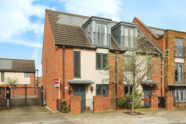 Thumbnail End terrace house for sale in Barring Street, Upton, Northampton