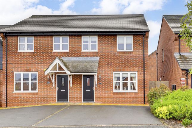 Thumbnail Semi-detached house for sale in Wheatcroft Drive, Edwalton, Nottinghamshire