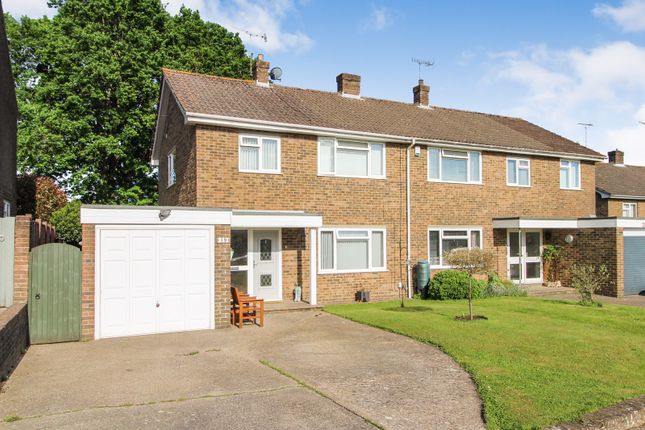 Thumbnail Semi-detached house for sale in Hylands Close, Crawley, West Sussex.