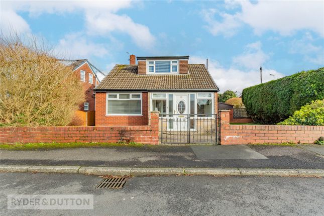 Thumbnail Detached bungalow for sale in Foxhill, High Crompton, Shaw, Oldham