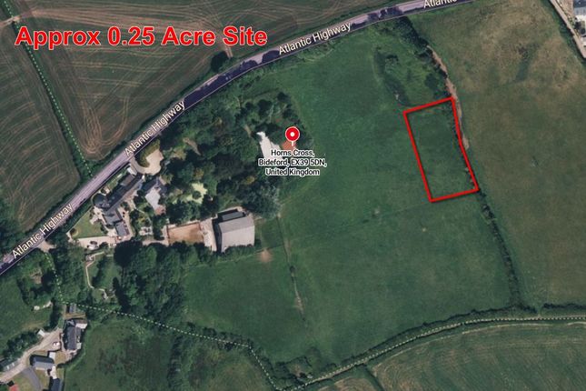 Thumbnail Land for sale in Lundy View, 0.25 Acre Plot, Horns Cross, Bideford EX395Dn