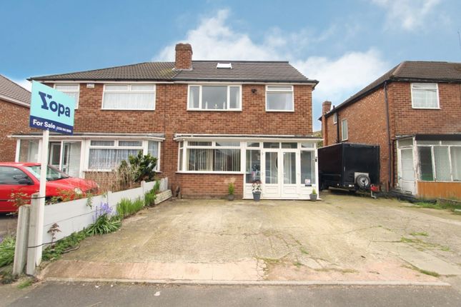 Thumbnail Semi-detached house for sale in Cherry Tree Avenue, Walsall