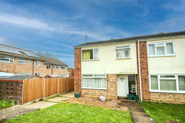 Thumbnail End terrace house to rent in Sebastian Close, Colchester, Essex