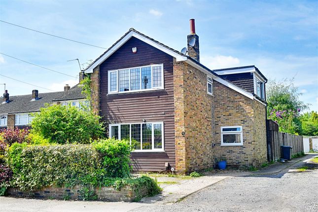 Thumbnail End terrace house for sale in Downfield Road, Hertford Heath, Hertford