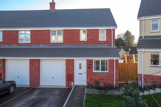 Thumbnail Semi-detached house to rent in Sovereign Road, Newton Abbot