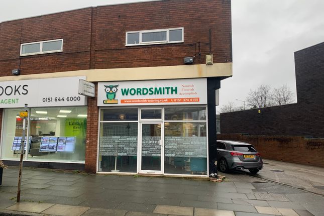 Retail premises to let in Church Road, Wirral