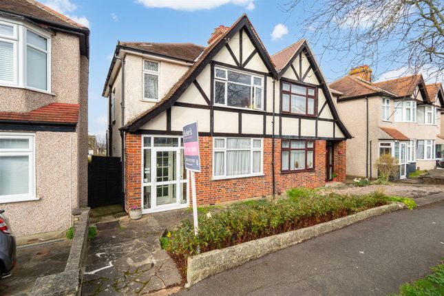 Thumbnail Semi-detached house for sale in Kingsdown Road, Cheam, Sutton