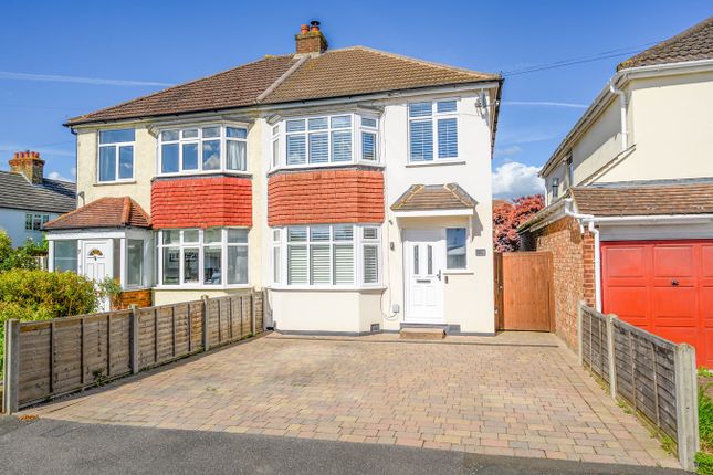 Thumbnail Semi-detached house for sale in Cottimore Crescent, Walton-On-Thames