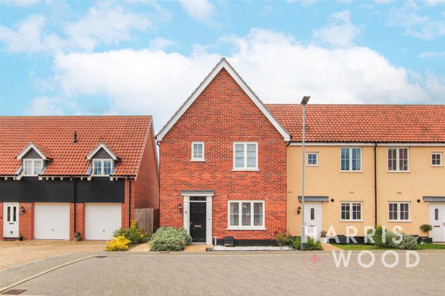 Thumbnail End terrace house for sale in Pipistrelle Way, Capel St. Mary, Ipswich, Suffolk