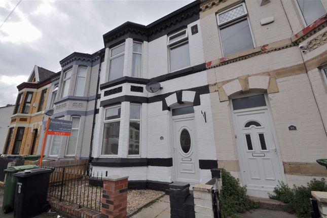 Thumbnail Terraced house to rent in Kenilworth Road, Wallasey