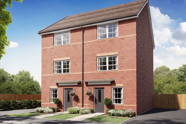 Thumbnail Semi-detached house for sale in "Haversham" at Spectrum Avenue, Rugby