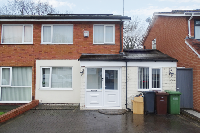 Thumbnail Semi-detached house for sale in Snowford Close, Shirley, Solihull, West Midlands