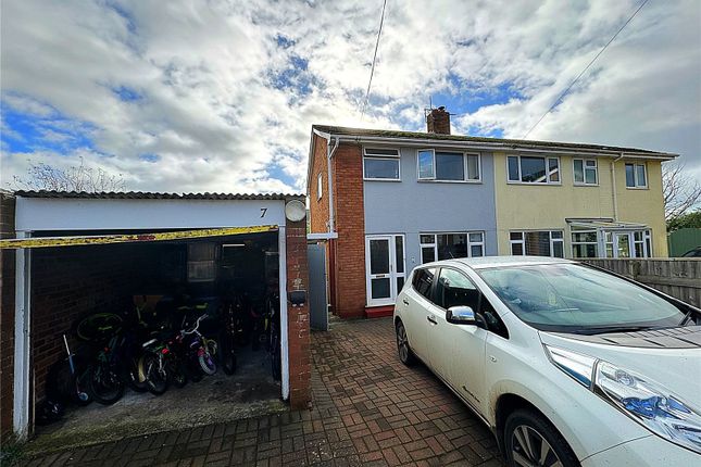 Thumbnail Semi-detached house for sale in Henley Road, Exmouth, Devon