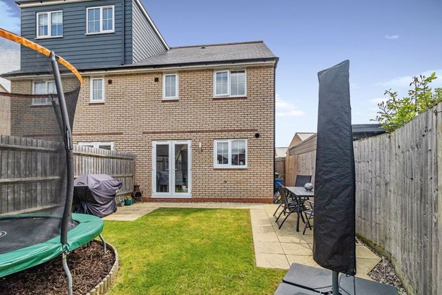 Semi-detached house for sale in Mary Rose, Brooklands, Milton Keynes