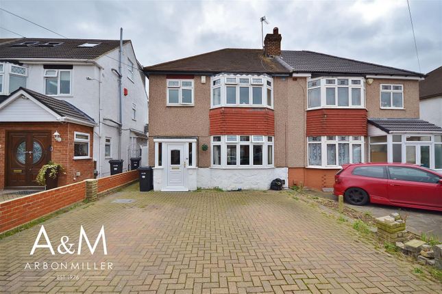 Thumbnail Semi-detached house for sale in Atherton Road, Clayhall, Ilford