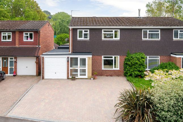 Thumbnail Semi-detached house for sale in Arnett Avenue, Finchampstead, Wokingham, Berkshire