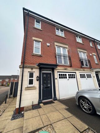 Thumbnail Terraced house to rent in Bessemer Drive, Mansfield