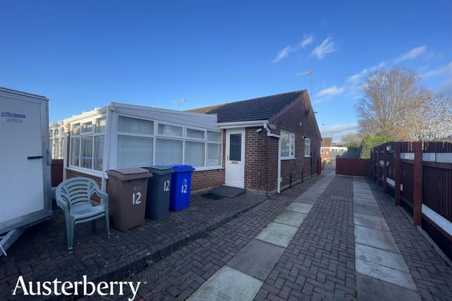 Semi-detached bungalow for sale in Waterdale Grove, Longton, Stoke-On-Trent