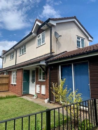 Thumbnail End terrace house to rent in Haxby Court, Felbridge Close, Cardiff