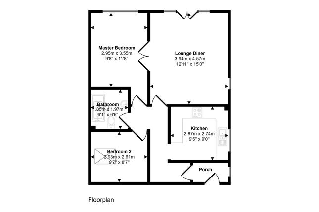 Flat for sale in Low Road West, Shincliffe, Durham