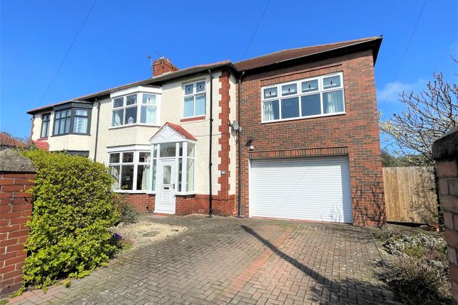 Thumbnail Semi-detached house for sale in Sunderland Road, South Shields