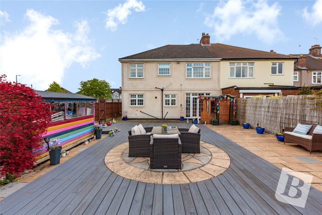 Semi-detached house for sale in Lichfield Terrace, Upminster