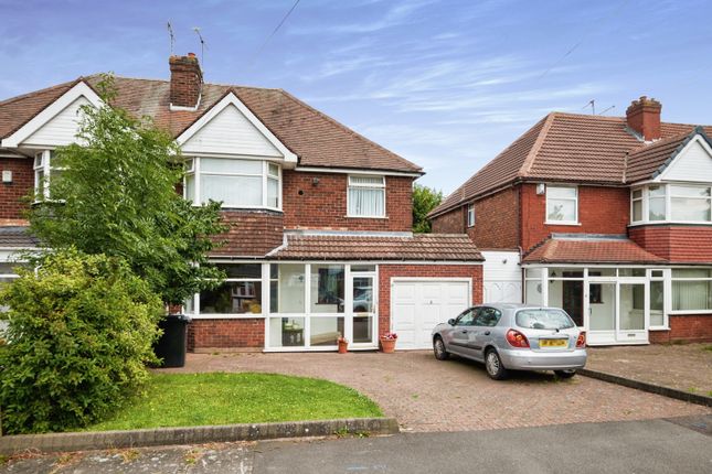 Thumbnail Semi-detached house for sale in Madison Avenue, Birmingham