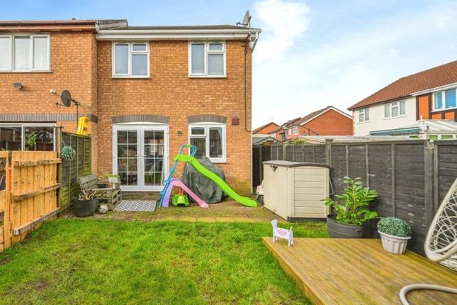 End terrace house for sale in Wolfscote Dale, Church Gresley, Swadlincote, Derbyshire